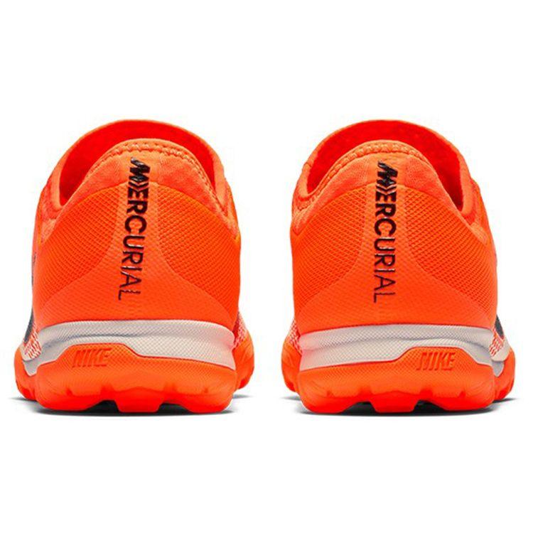 Nike Кроссовки унисекс Vapor 12 Pro TF Hyper Crimson Оранжевый Черный Белый AH7388-801