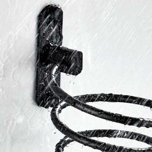 Полка для фена, алюминиевый настенный держатель для ванной комнаты, полка для хранения