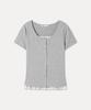 MIXXO [Комплект] Кардиган без рукавов в горошек Комплект Re Cmg31Qs_Miwcmg55Qa