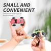 RC Truck USB-C Rechargeable Underflow With Trailer, 1:64 Scale Truck Remote Control Car With Lights, 2.4Ghz Remote Control