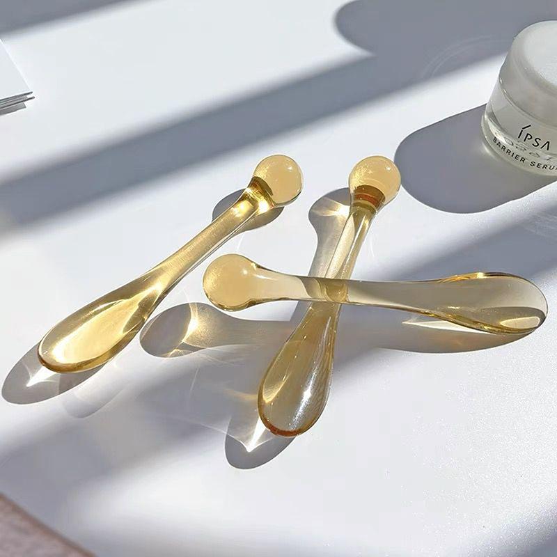 5 шт. пластиковые косметические лопаточки, совок, аппликатор для крема для глаз, против морщин, массажер для глаз, палочки, маска, ложка, инструменты для ухода за кожей