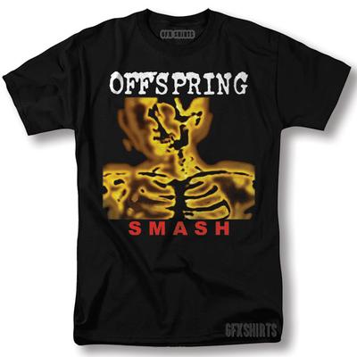 Футболка Offspring Smash Shirt Концертный Тур Рок Винтажная Графическая Футболка Унисекс Футболка