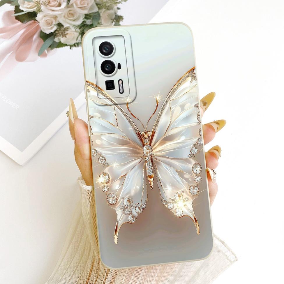 Чехол-крышка для Redmi K60 Силиконовый Роскошный Модный Крутой Kawaii Милый Расписной Корпус Телефона Для Xiaomi Redmi K60 23013RK75C