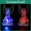 Plastic Light Up Angel Night Light With Colorful Illuminations For Kids And Teens