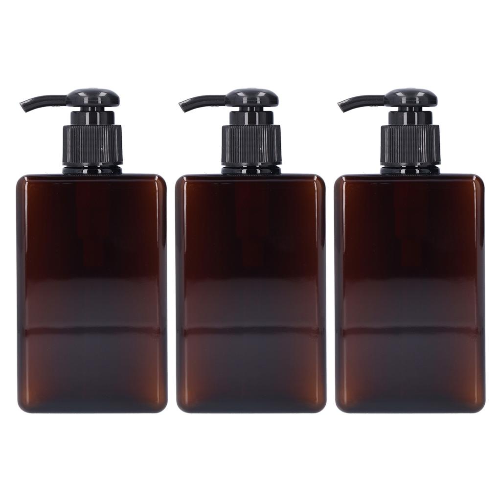 3 шт. 280 мл бутылка с насосом пустой контейнер для жидкого мыла для рук пластиковый пресс-флакон для использования в путешествии