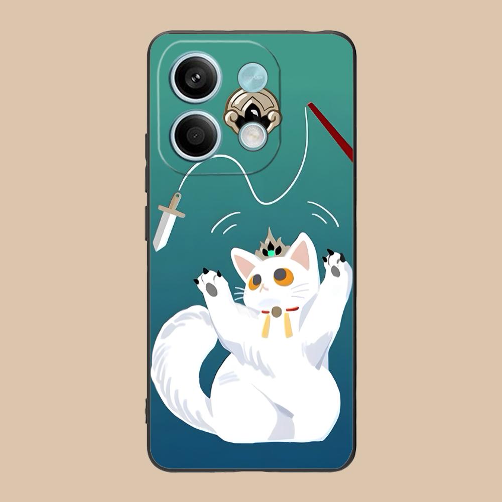 HSR Yunli Matte TPU Mobile Phone Case for POCO F8 F7 F6 F5 F4 F3 F2 Pro GT C75 C71 C65 C61 C40 Pro Ultra Colorful Cover