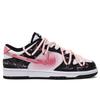 Nike Кроссовки Dunk ADCDAVINCI Custom Низкие Скейтбордические Мужские Черно-Розово-Белые DD1391-100(КомандаМ-)