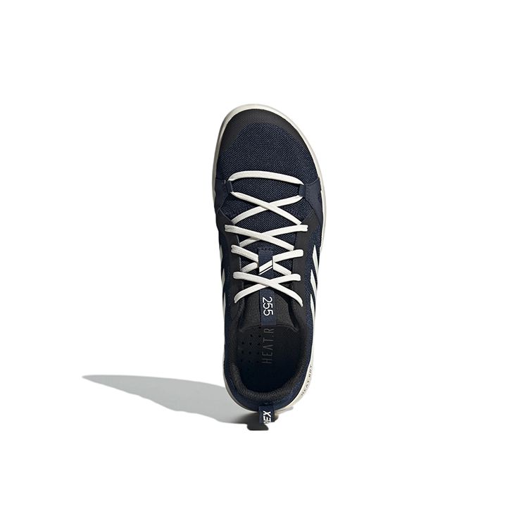 Adidas Terrex Boat Comfortable Versatile Fabric Non-Slip Durable Lightweight Low-Top Training Running Shoes Men Sneaker Navy-Blue GY6119