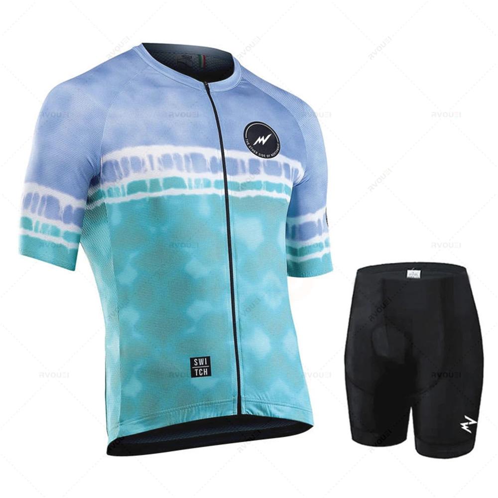 Велосипедный костюм-майка Morvelo-Team для мужчин, одежда с коротким рукавом, для гонок MTB, для катания на улице, велосипедная форма, лето, 2025