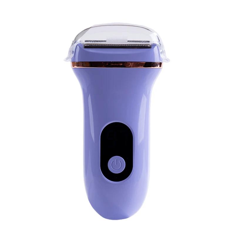 Электрический женский безболезненный эпилятор женская бритва для ног тела удаление волос губы подбородок депилятор женский триммер для бикини бритва для удаления волос на лице