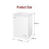 Морозильник Haier с функцией No Frost двойного назначения: Компактный бытовой холодильник 100/142/200/300 л