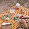 Outdoor Ultra-light Folding Tableware, Portable Bowl, Dinner Plate, Coffee Funnel And Water Cup, Multi-purpose Tableware Set