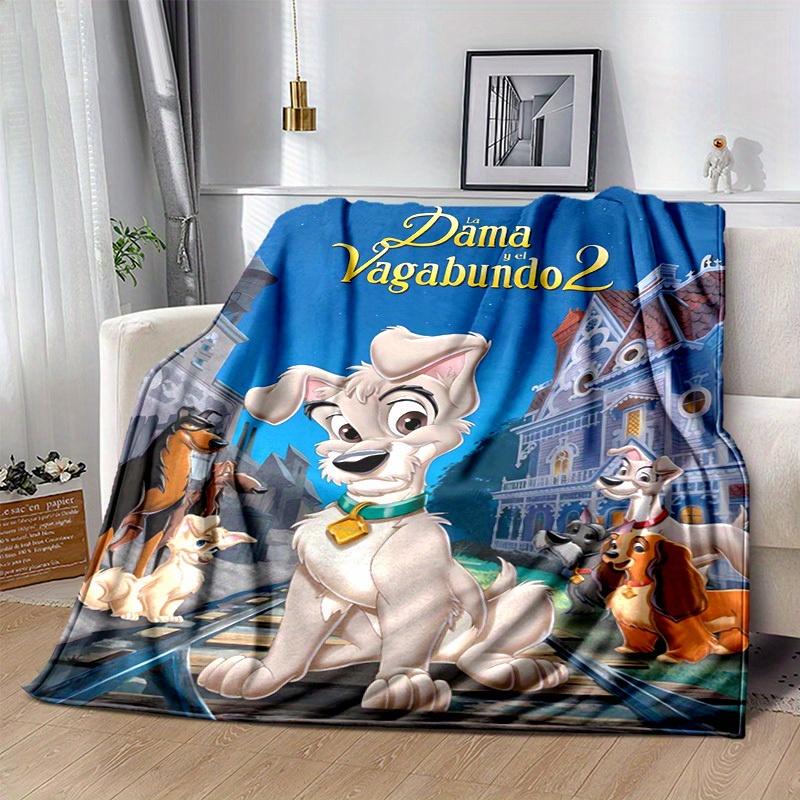 1 шт., Леди и Бродяга 2: Плед 'Сказка бродяги' для домашнего декора, чехол на диван, для путешествий, кемпинга, автомобиля