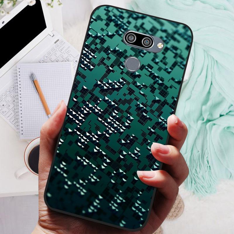 for LG K50 Q60 Case K 50 Soft TPU Silicone Phone Covers for LG Q60 LGK50 K 50 LGQ60 Case Bumper Q 60 Shockproof Coque Cover