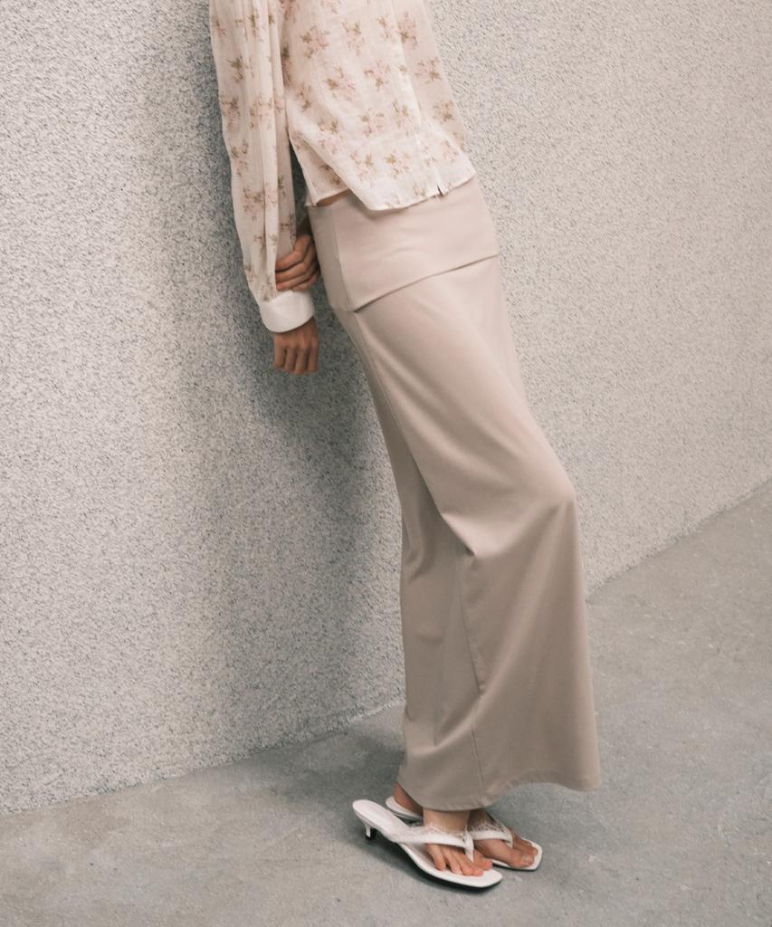 El Mood Woman Martini Max Skirt Greige