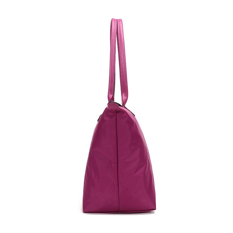 Longchamp Сумка через плечо из нейлоновой ткани Le Pliage Club, Маленькая женская сумка на плечо, Фуксия