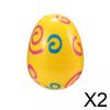 2x 10 шт. Большие пасхальные яйца, пустые большие корзины-сюрпризы, наполнители для поделок своими руками