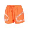 X Stella McCartney Color Block Striped Sports Casual Shorts Women Shorts Orange HB6080
