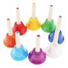 8pcs Musical Instrument Handbells 8-Note Musical Toy for Children Baby Early Education Musical Toy Percussion Instrument