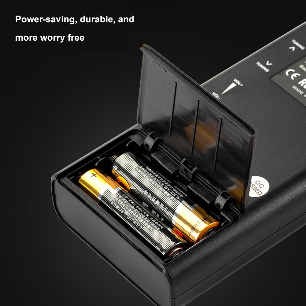 Радиоприемник полный диапазон Портативное радио AM FM Многофункциональное радио Отличный прием Транзисторный радиоприемник с громким динамиком Питание от батареек