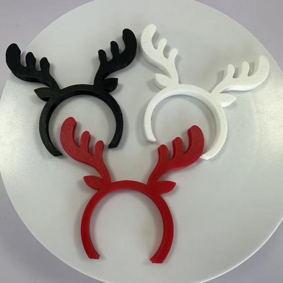 Кольцо для салфеток «Олень», Рождественский держатель для салфеток, 3D-печатное кольцо для салфеток в виде рогов для праздничных вечеринок, рождественского ужина, свадебного декора