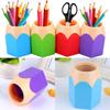 Creative Makeup Brush Holder Pen Vase Pencil Pot Tidy  Stationery Storage Organizer Desk Container Pen Holders