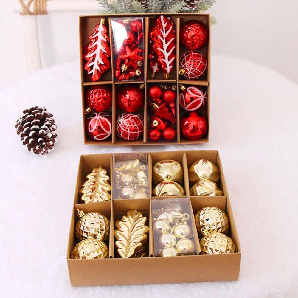 40 шт. Нежные шары неправильной формы Водонепроницаемая подвеска для украшения рождественской елки Свадьба