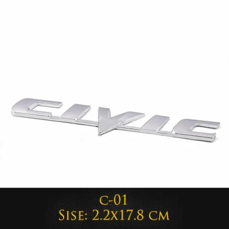 3D Металлическая Буквенная Наклейка Значок Ivtec Стиль Автомобиля Для Civic Логотип Автомобиля Задняя Крышка Багажника Наклейки Наклейки Авто Аксессуары