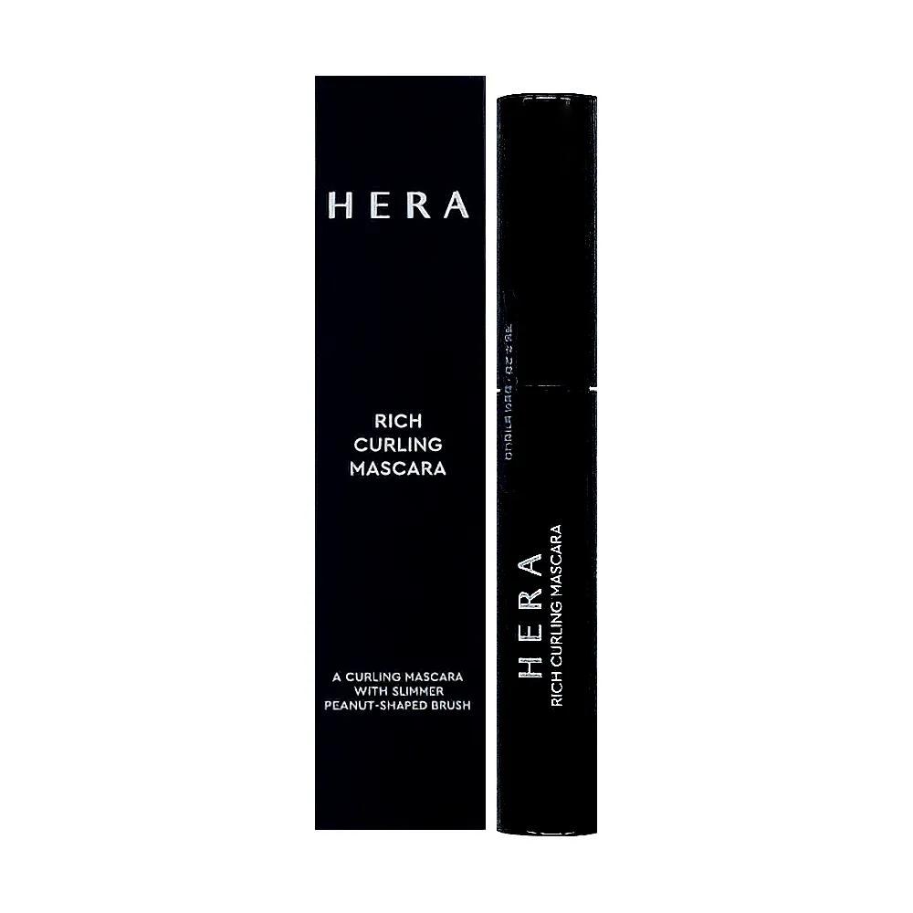 Hera Тушь для ресниц Rich Curling 6 г, цвет Lash Black, с тонкой кисточкой