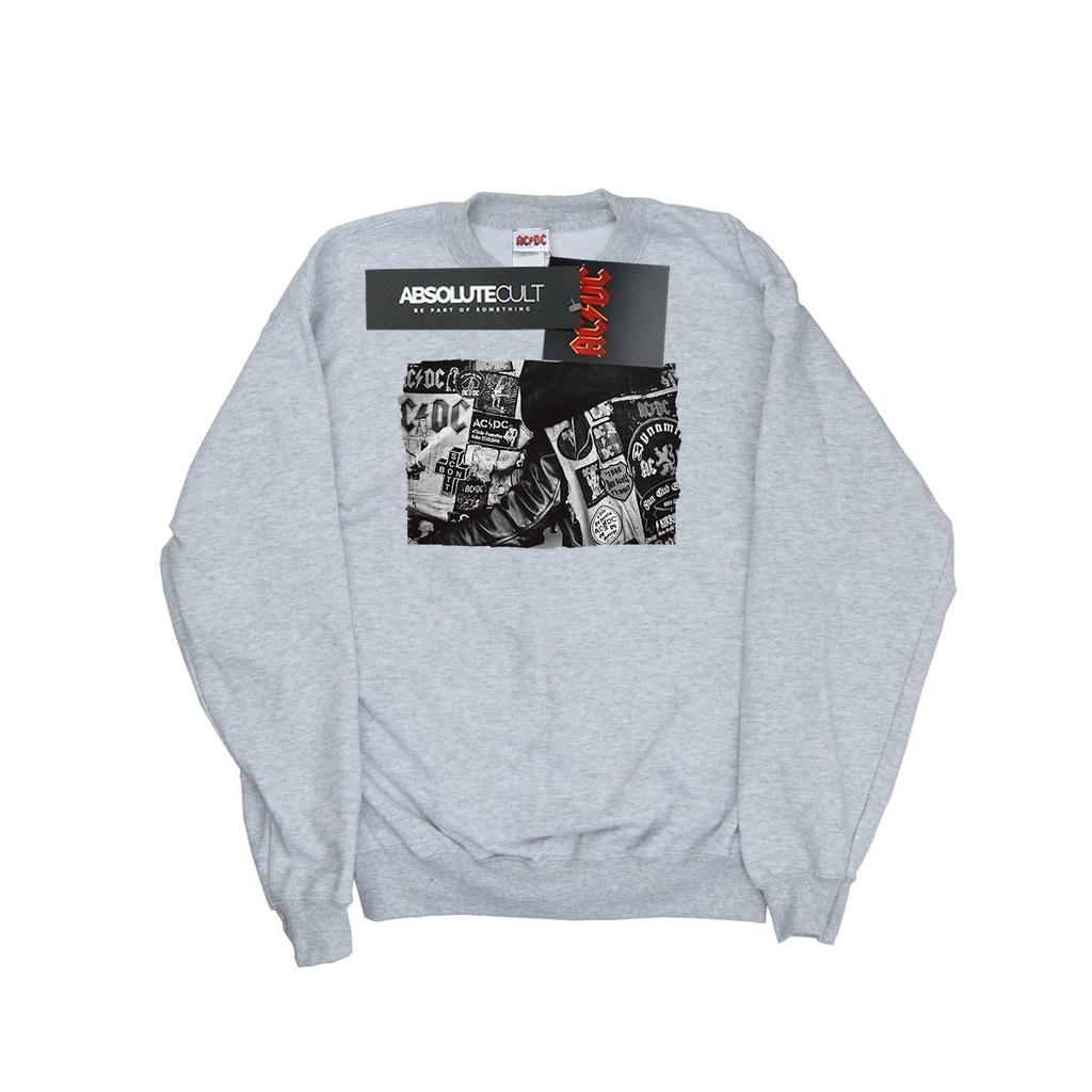 AC/DC Мужская толстовка из коллекции значков и плакатов
