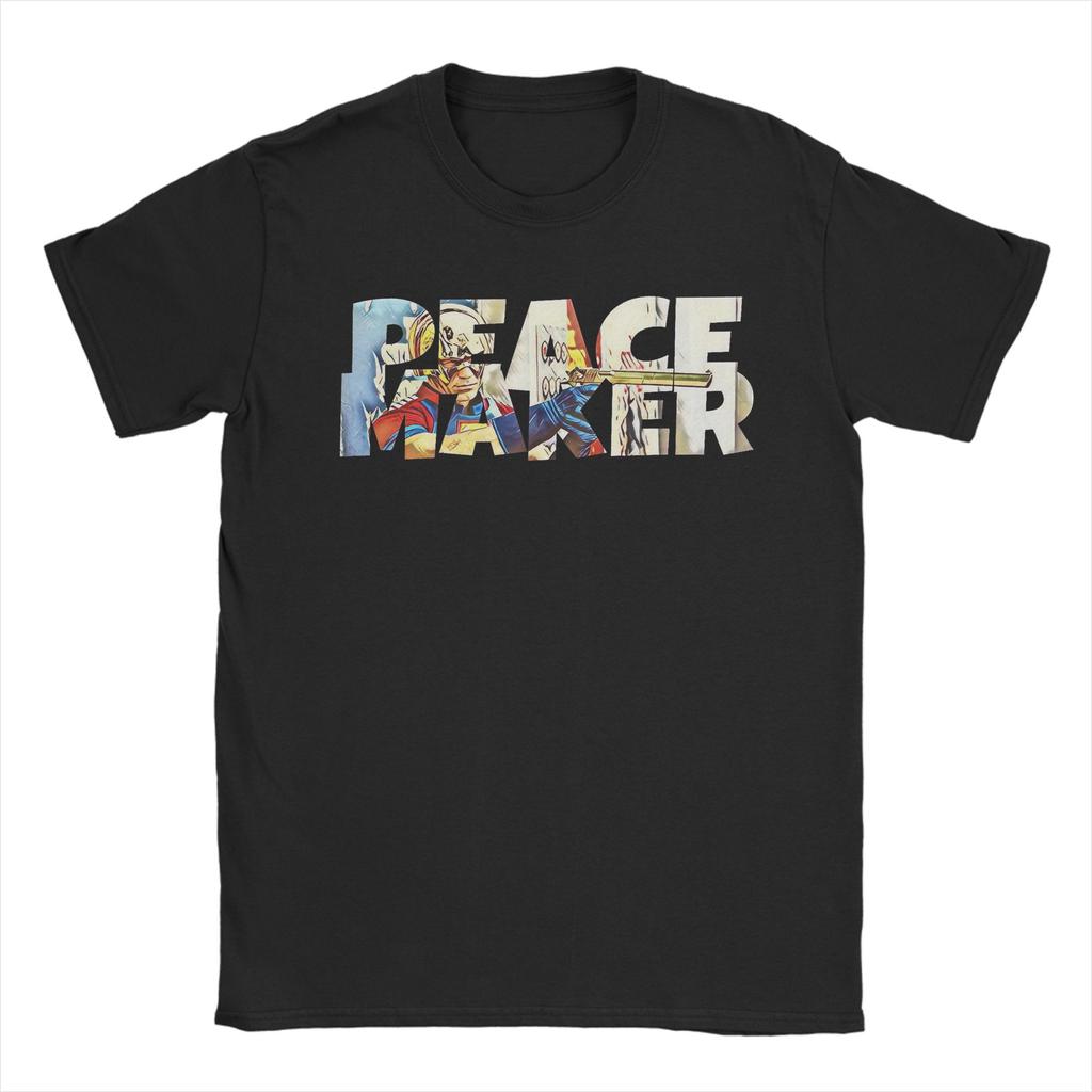Vigilante Peacemaker Quotes Tee Shirt for Men Women Printed T Shirts Cotton Clothing