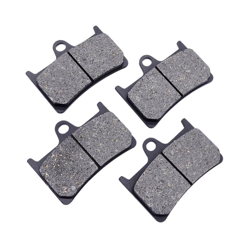 1 комплект мотоциклетных передних и задних тормозных колодок для YAMAHA YZF600 YZF600R ThunderCat 1996-2007 YZF1000R Thunderace 1997, детали для мотоциклов