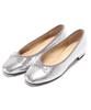 Туфли-лодочки на низком каблуке с квадратным носком для женщин [Sest], 24.0см, серебристые, dnp4000-SIL-240