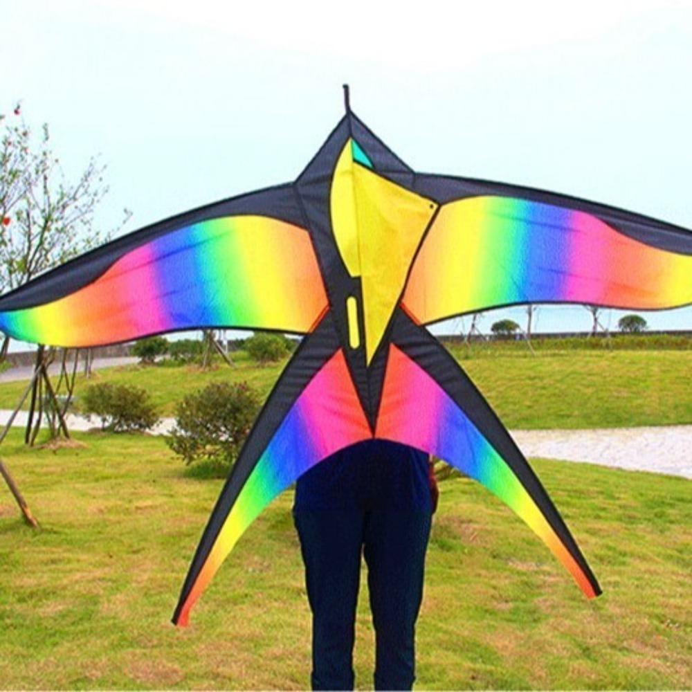 Радужный ласточковый змей 1,7 м Хорошо летающий Детский змей Новый Уличная летающая игрушка Сад