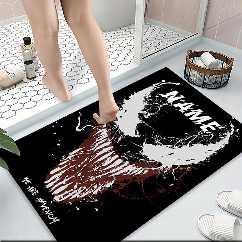 Custom Name "Spider-Man: Web Heroes" Carpet Rug Customizable Soft Washable Anti-Slip Home Living Room Sofa Mats Personalized Rug. 090916