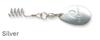 Sale Ecogear Blade Spin Round For Soft Lure Silver (7659)