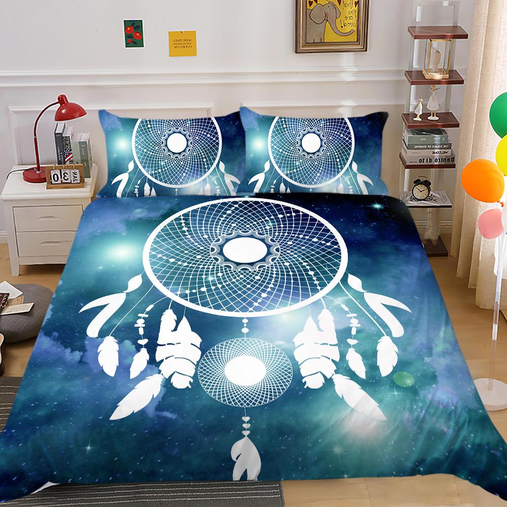 Dream Catcher Home Bedding Set Bedding Cover and Pillow Cover Set AU/EU/US Full Size Home Decoration
