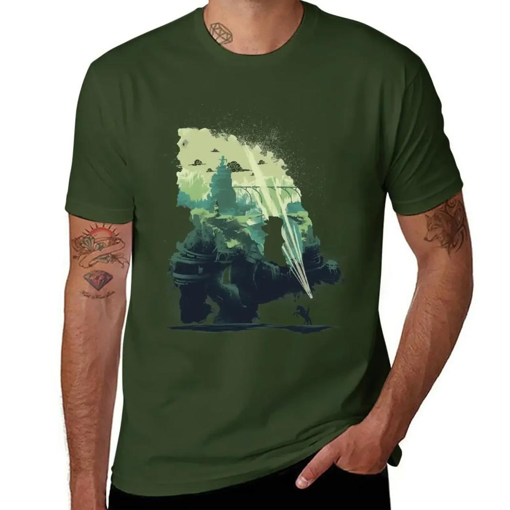 Colossal World Tshirt Graphics Aesthetic Clothes Short Sleeve Tee Unisexs Graphic Tshirts Funny