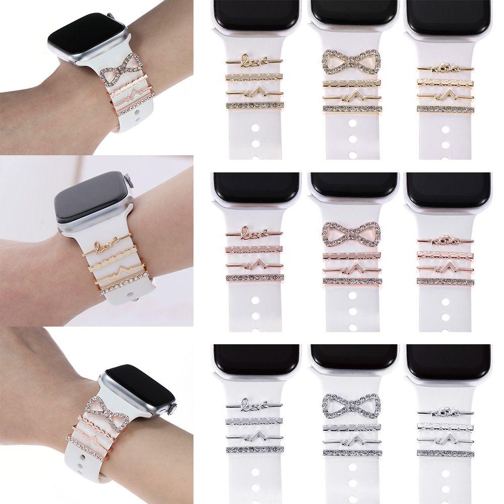 Аксессуары Браслет Часы Ремешок Украшение Для Apple Watch Ремешок Декоративное Кольцо Ремешок Подвески