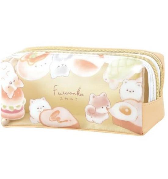 Twin Zipper Pencil Case Fuwanko Bakery