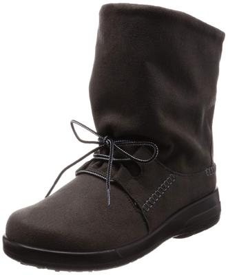Сапоги резиновые водонепроницаемые серые см 3E [Asahi Dry] Gore-Tex TDY-3883 женские 22.0