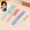 Professional Pointed Tail Wide Teeth Hair Styling Comb Anti-Static Hair Dye Brush Rat Tail Combs Salon Tools Barber Accessories