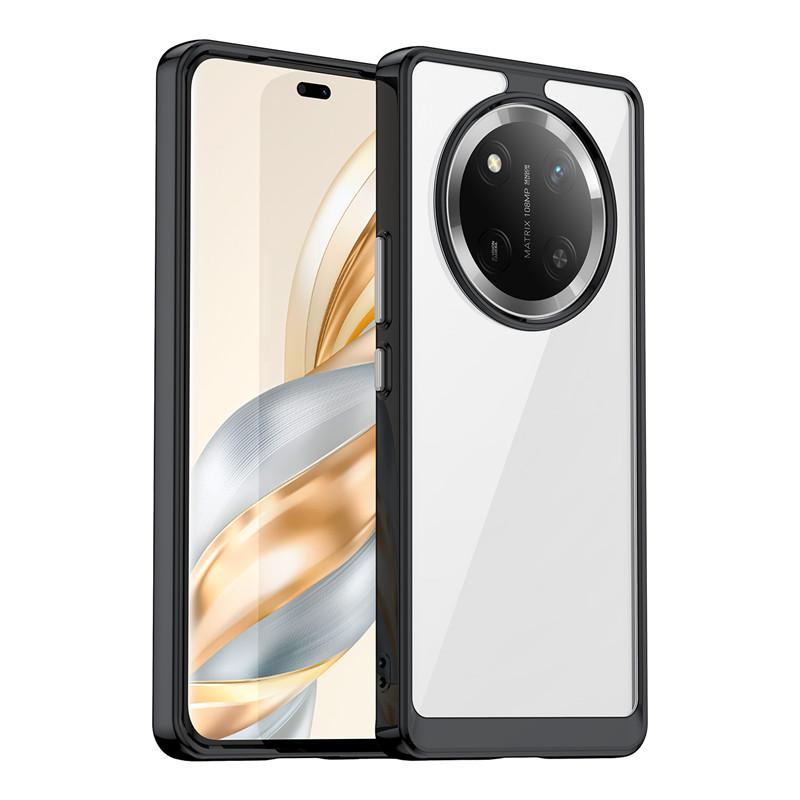 Чехол для Honor X9c 5G Чехол для Honor X9c Чехол 6,78 дюйма Цветной мягкий край Силиконовый прозрачный противоударный бампер для Honor X9c