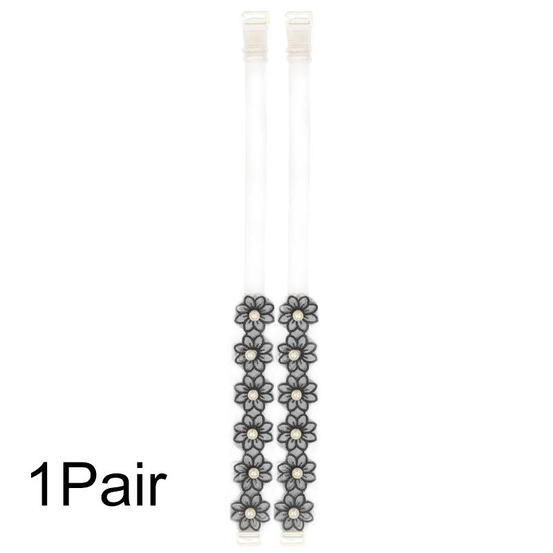 1 пара Цветочный Сексуальный Декор Платья Летние Бретели для Бюстгальтера Эластичные Плечевые Ремни Регулируемые Пластиковые/Кружевные Женские