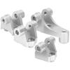 Aluminum Alloy Front Rr Keel Rod Holder St Fit for    4  6 1/10 RC Car
