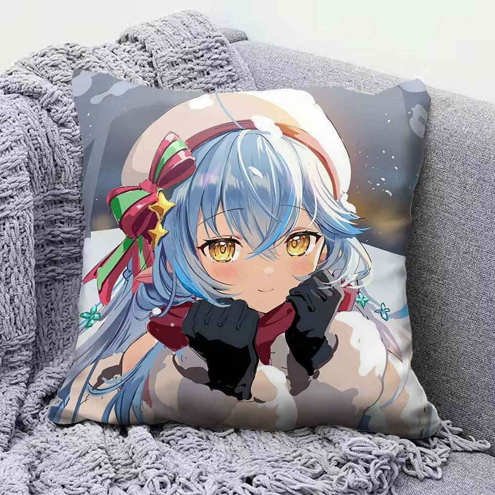 Yukihana Lamy Cute Pillow Covers Home Sofa Cushion Covers and Aecorative Custom