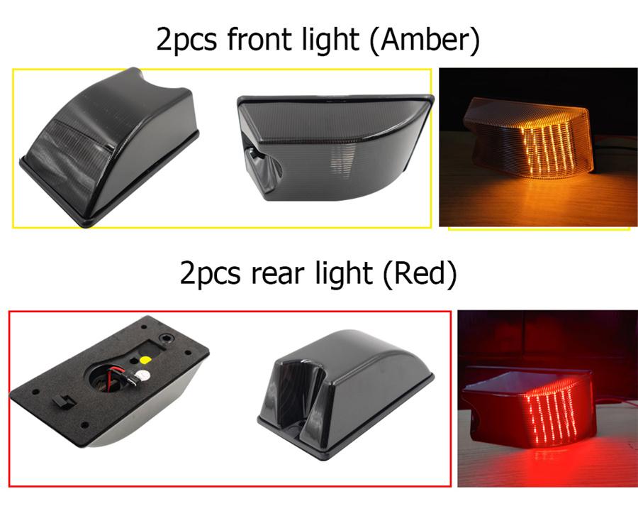 Для Hummer H2 2003-2009 Дымчатый светодиодный габаритный огонь на крышу + Передний задний светодиодный боковой габаритный огонь Сигнальная лампа 14 шт./компл.