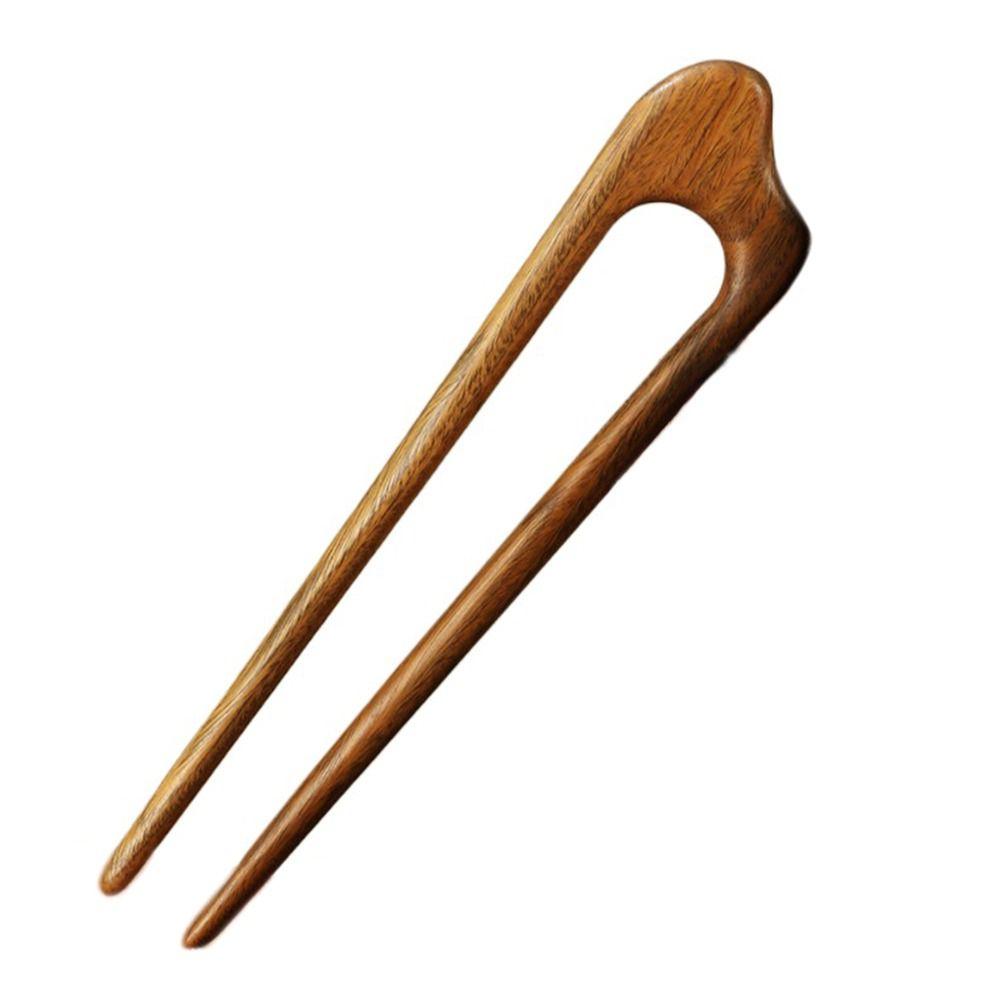 Vintage Wooden Hair Sticks Retro Ponytail Hair Bun Maker Headdress Hair Forks  Hair Accessories