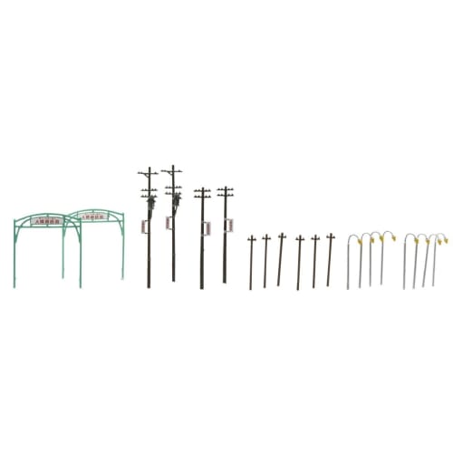 Tomytec Scenery Accessories 124-2 Shopping Street Accessories Set 2 Diorama Supplies 335214