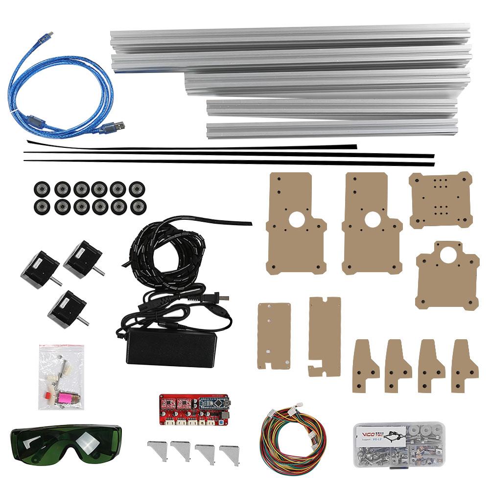 Настольный DIY Лазерный Станок Принтер Комплект ЧПУ Принтер без Лазерной Головки